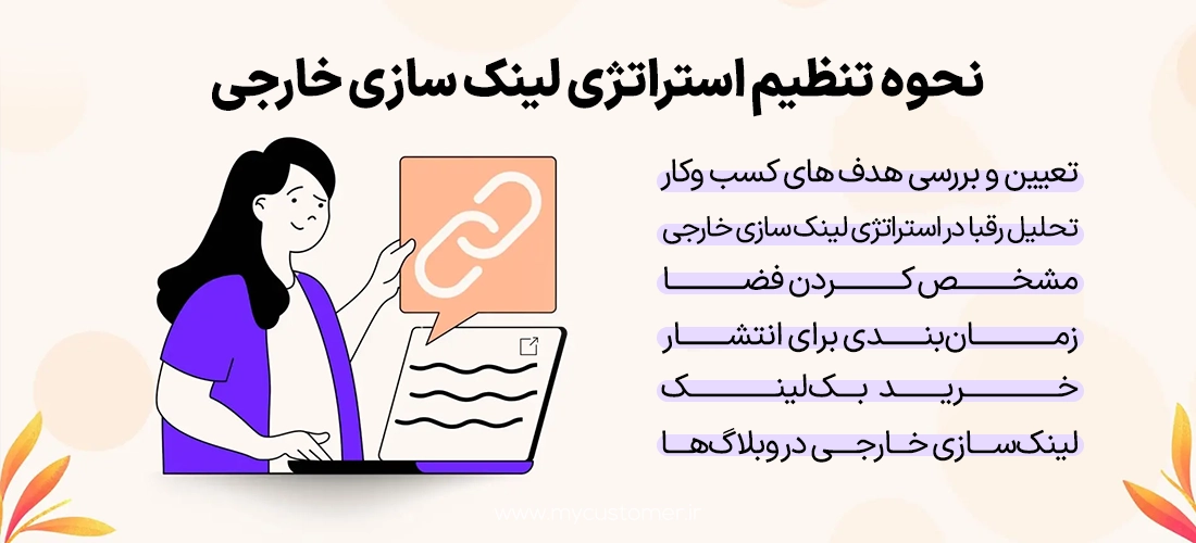 نحوه تنظیم استراتژی لینک ‌سازی خارجی